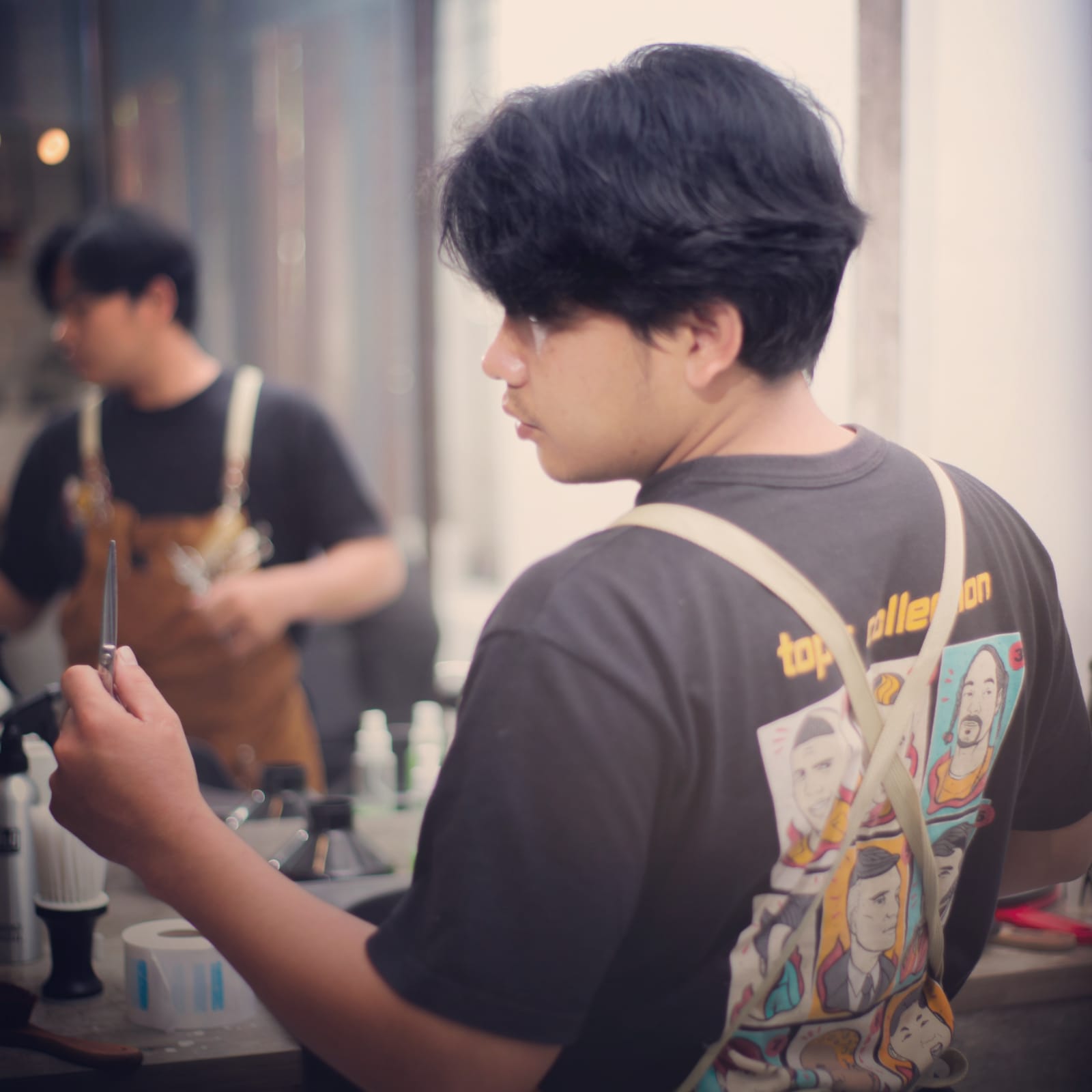 Proses Layanan Haircut